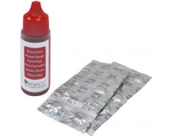 Таблетки + Краплі Kokido K101CBX24 для тестера K029BU (20cc Phenol + 20pcs DPD) двокомпонентний