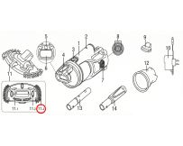 Набір бічних щіток Kokido для пилососа EV 30 (ліва, права)