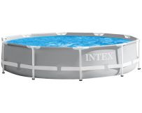 Каркасний басейн Intex 26702 Premium (305х76 см) з картриджним фільтром