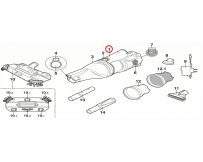 Блок мотора з акумулятором Kokido для пилососа Voltera 35