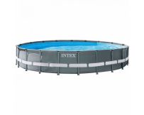 Каркасний басейн Intex 26340 ULTRA XTR (732х132 см) з пісочним фільтром, драбиною, підкладкою і тентом