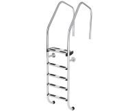 Сходи для басейну Flexinox Overflow Special (5 сходинок), AISI-316L