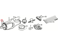 Насадка під щітку Kokido для пилососа Telsa EV05 (прозорий контейнер)