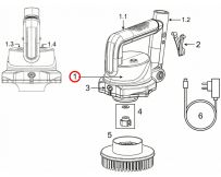 Блок мотора з акумулятором Kokido SCRUBBY