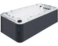 Плавальний СПА-басейн Passion Spas Activity 2 Deep (549x226x152 см), Сріблясто-білий
