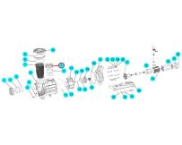 Гайка з'єднувальна насоса SLP, (A31020025 №1)