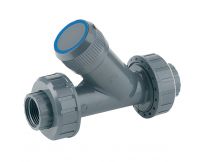 Зворотний клапан кутовий ПВХ Hidroten 1021311, муфтове з'єднання, d20 мм