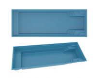 Композитний басейн Compass Pools XL-Trainer 110 FB (1100x405x151 см)