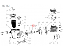 Крильчатка насоса Hayward SPII/RSII DI, 3 НР (SPX3030CDIE)