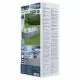 Каркасний басейн Bestway 56710 (549х274х122 см) з картриджним фільтром, драбиною та захисним тентом