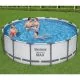 Каркасний басейн Bestway 5612X (427х122 см) з картриджним фільтром, тентом і драбиною