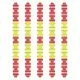 Розділювач доріжки Hayward Big Red/Yellow, AISI 316, 50 м