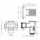 Скімер Hayward SP1085 AutoSkim Wide під лайнер