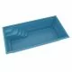 Композитний басейн Compass Pools Aqua 77 (774x355x151 см)