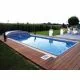 Композитний басейн Compass Pools Briliant 74 (764x366x141 см)