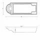Композитний басейн Compass Pools Java 101 (1002x382x151 см)