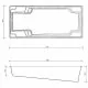 Композитний басейн Compass Pools X-Trainer 58 (578x344x152 см)
