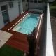 Композитний басейн Compass Pools X-Trainer 58 (578x344x152 см)