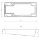 Композитний басейн Compass Pools X-Trainer 82 (824x369x177 см)