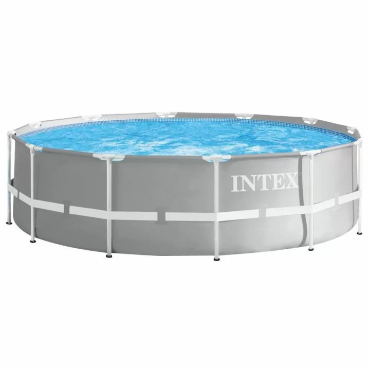 Каркасний басейн Intex 26718 Premium (366х122 см) з картриджним фільтром та драбиною