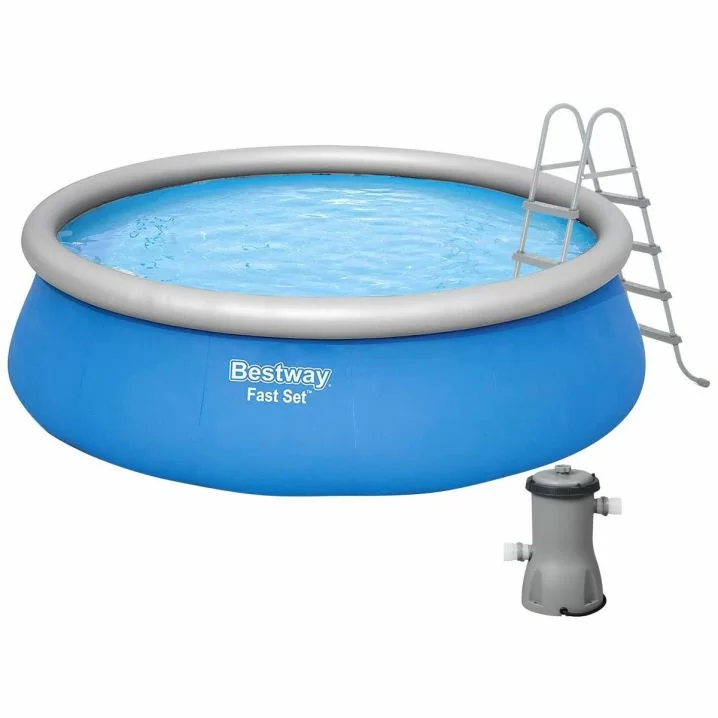 Надувний басейн Bestway 57289 (457х122) з картриджним фільтром