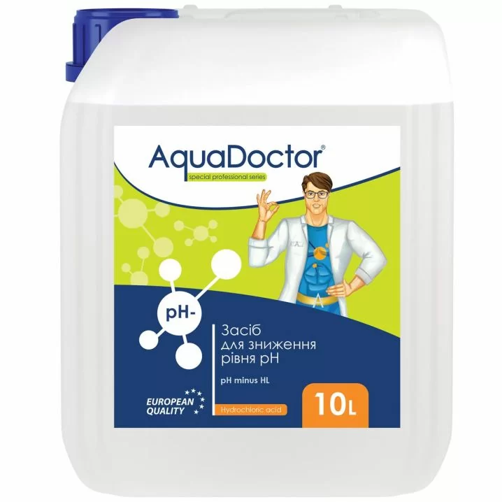 Рідкий засіб для зниження pH AquaDoctor pH Minus HL (Соляна 14%)