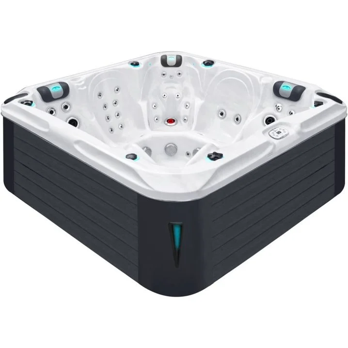 СПА-басейн Passion Spas Delight (213х213х91 см), Сріблясто-білий
