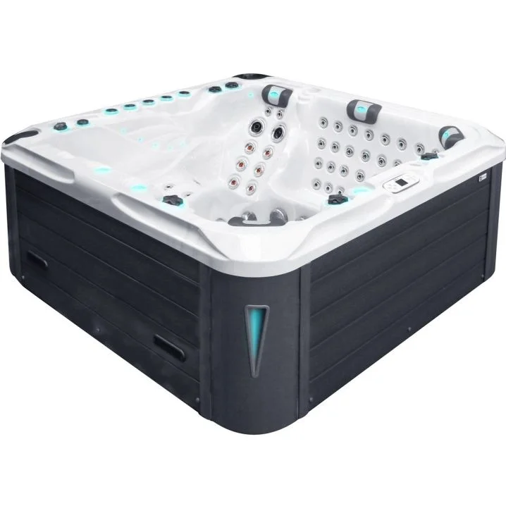 СПА-басейн Passion Spas Felicity Mighty Wave (230x230x91 см), Сріблясто-білий