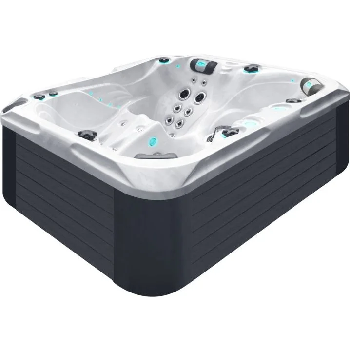 СПА-басейн Passion Spas Happy (213х175х83 см), Сріблясто-білий