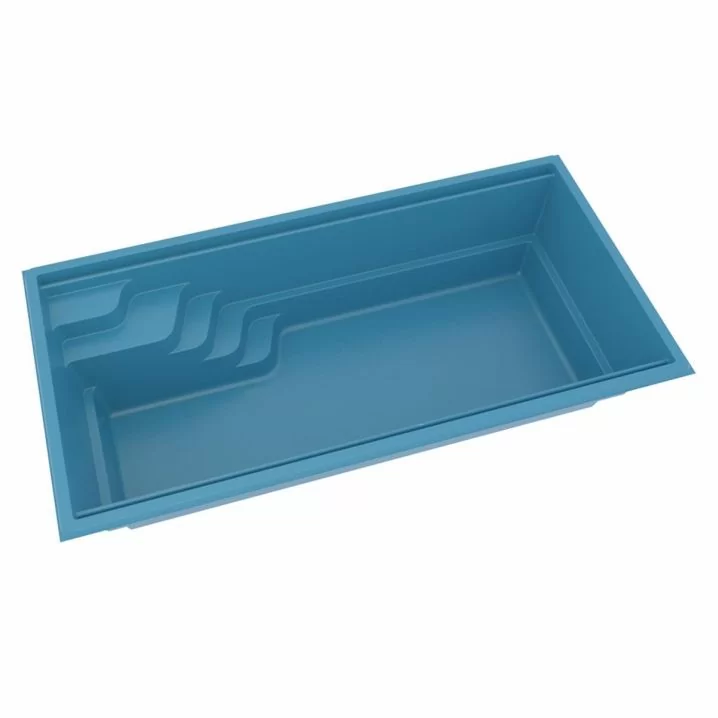 Композитний басейн Compass Pools Aqua 77 (774x355x151 см)