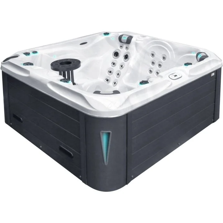 СПА-басейн Passion Spas Pleasure (215х200х91 см), Сріблясто-білий