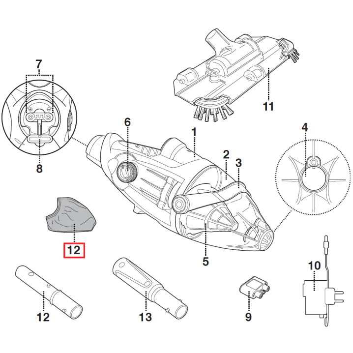 Мішок фільтра Kokido для пилососа Voltera 25 EV25CBX/EU (EV25-09)
